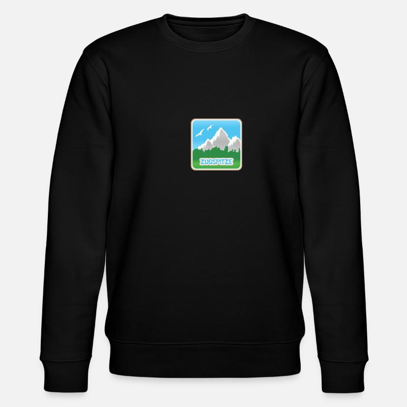 Zugspitze - Stanley/Stella Unisex Bio-Sweatshirt CHANGER  - Schwarz