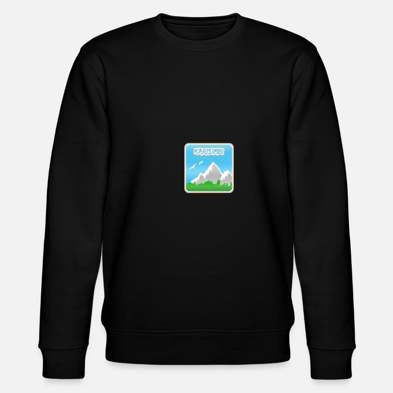 Mountaineering Karisimbi - Stanley/Stella CHANGER Unisex Organic Sweatshirt - black