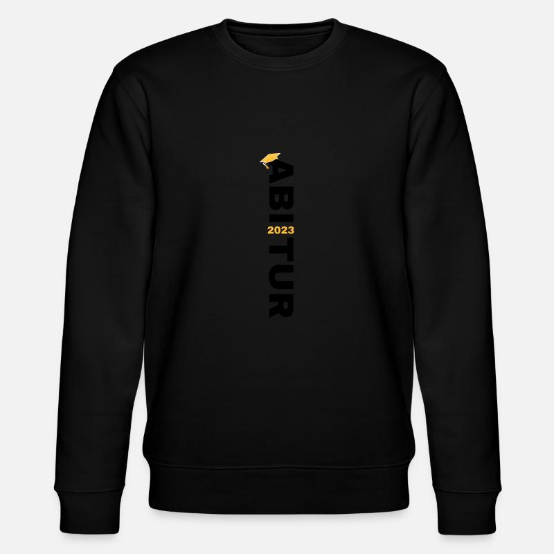 Abitur 2023 Abschluss - Stanley/Stella Unisex Bio-Sweatshirt CHANGER  - Schwarz