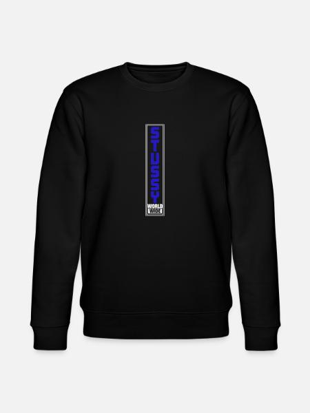 Stussy T-Shirt - Stanley/Stella økologisk unisex-sweatshirt CHANGER  - sort