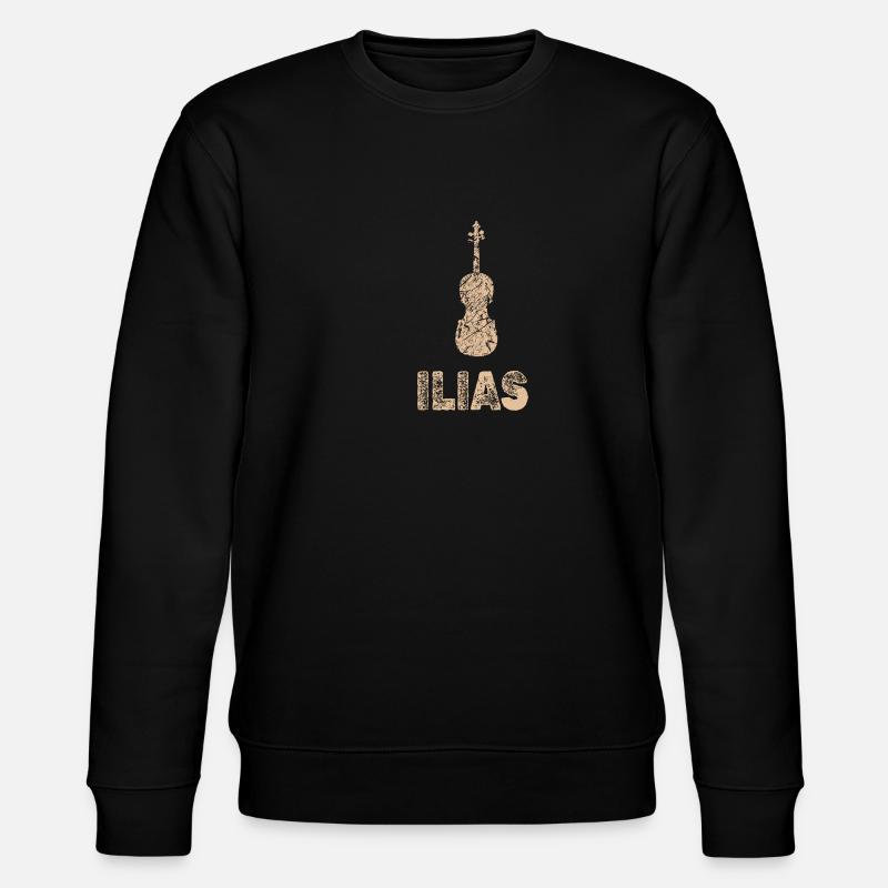 Ilias - Stanley/Stella Unisex Bio-Sweatshirt CHANGER  - Schwarz