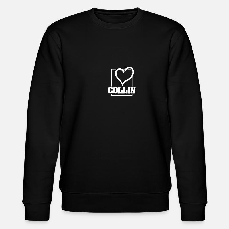 Gift for Collin - Stanley/Stella CHANGER Unisex Organic Sweatshirt - black