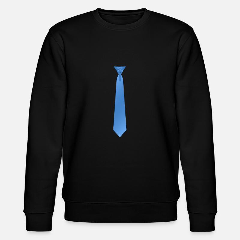 Eldregde Krawatte blau - Stanley/Stella Unisex Bio-Sweatshirt CHANGER  - Schwarz