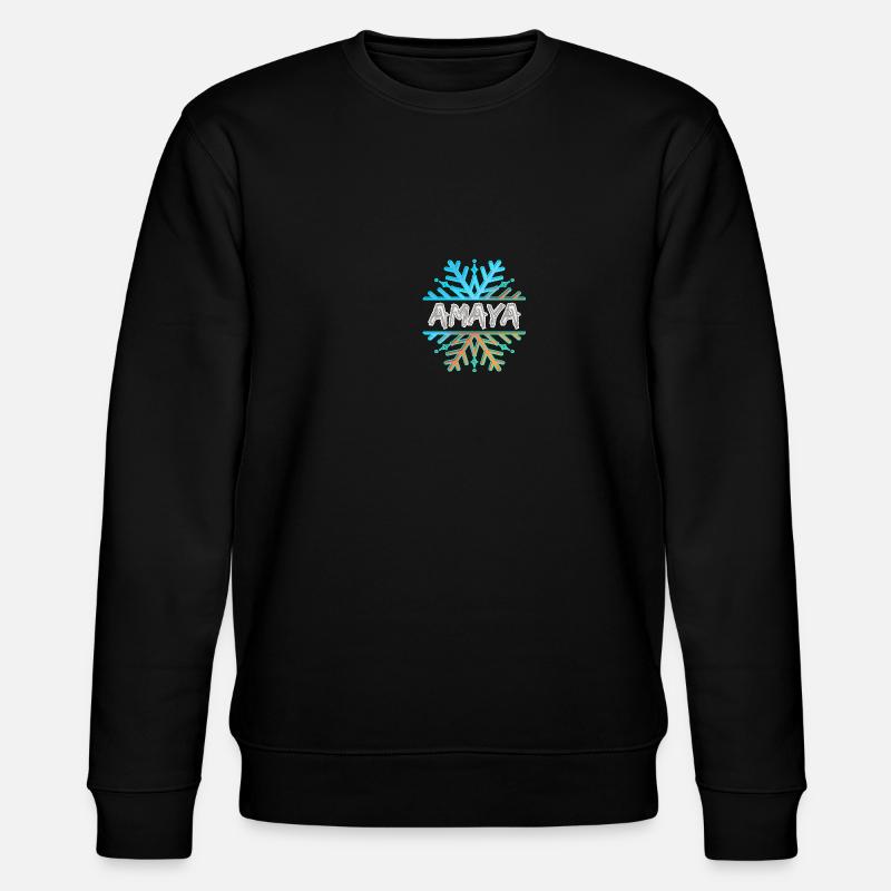 Amaya Amaya - Stanley/Stella Unisex Bio-Sweatshirt CHANGER  - Schwarz