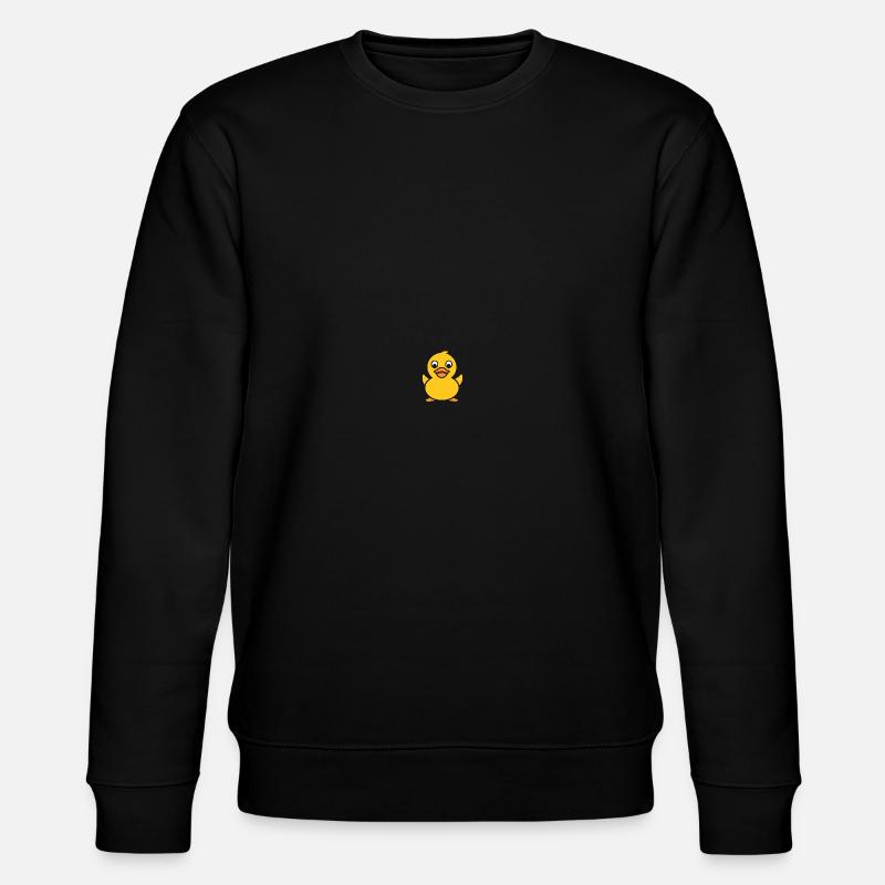 Entchen - Stanley/Stella Unisex Bio-Sweatshirt CHANGER  - Schwarz