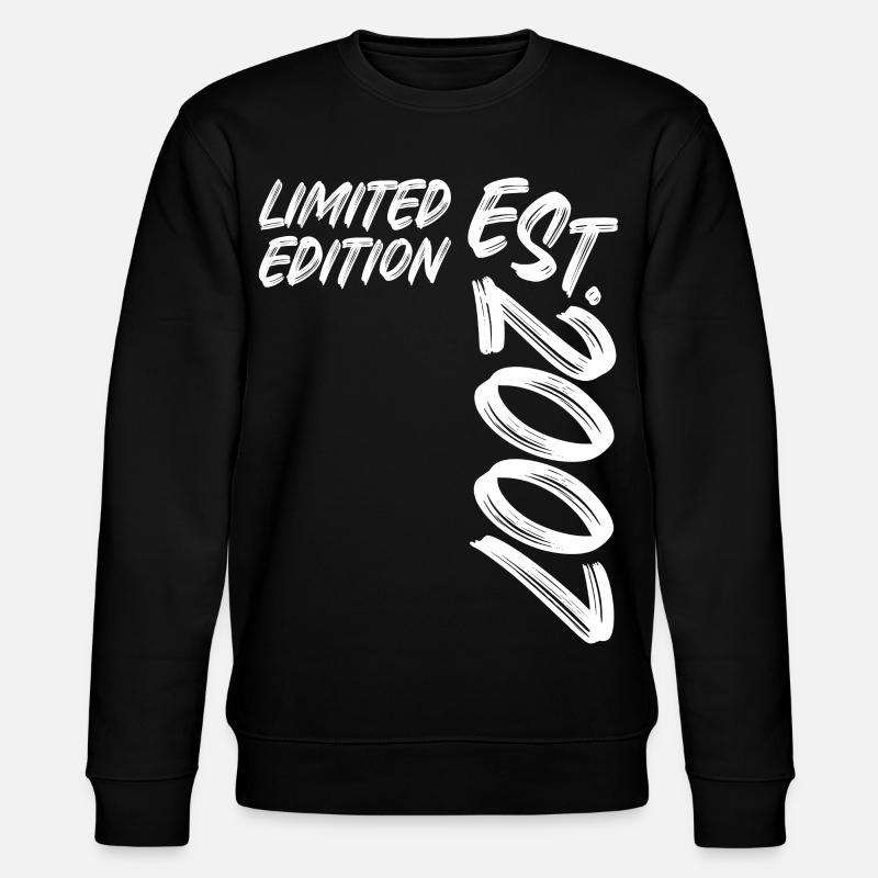 Limited Edition Est. 2007 - Stanley/Stella CHANGER Unisex Organic Sweatshirt - black