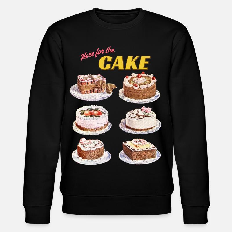 Kuchenkollektion mit Retro-Vibes - Stanley/Stella Unisex Bio-Sweatshirt CHANGER  - Schwarz