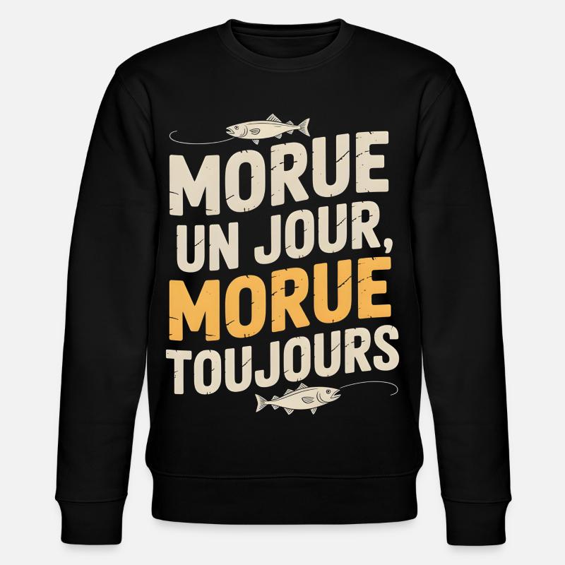 Once cod Cod - Stanley/Stella CHANGER Unisex Organic Sweatshirt - black