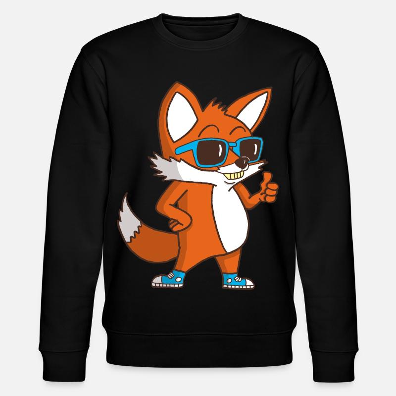 Renard cool - Sweat bio CHANGER Stanley/Stella Unisexe - noir