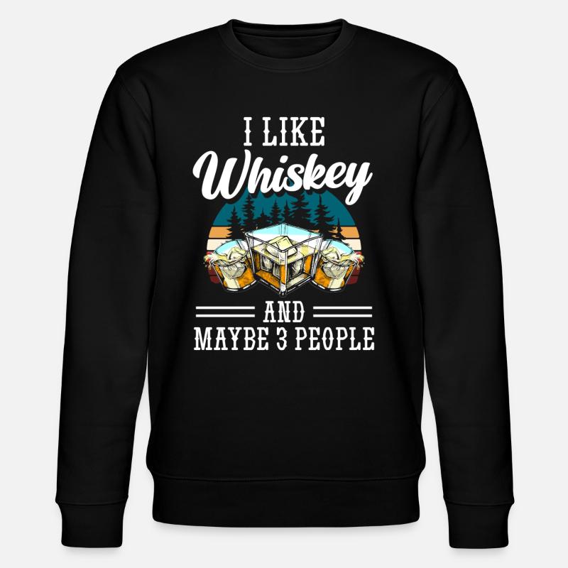 Schnaps Kellner Bar - Stanley/Stella Unisex Bio-Sweatshirt CHANGER  - Schwarz