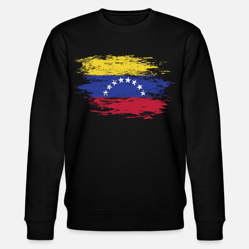 Drapeau du Venezuela utilisé - Sweat bio CHANGER Stanley/Stella Unisexe - noir