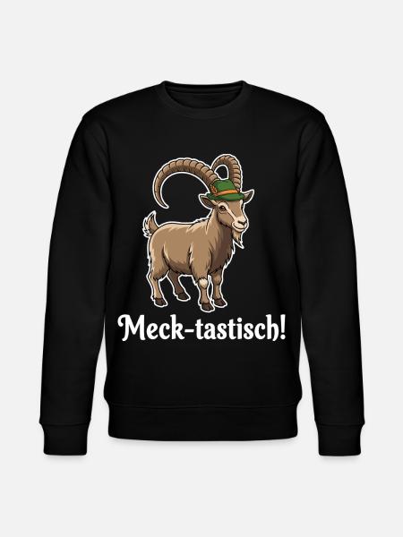 Meck-tastic ! - Stanley/Stella CHANGER Unisex Organic Sweatshirt - black