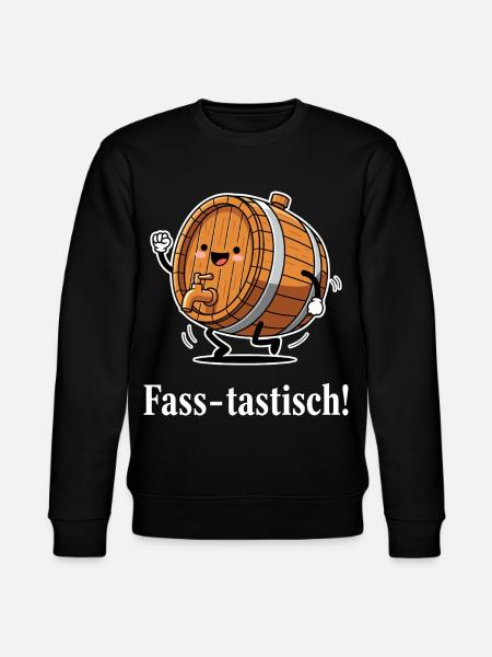 Barrel-tastic ! - Stanley/Stella CHANGER Unisex Organic Sweatshirt - black