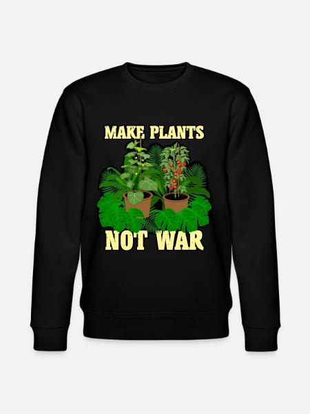 Plants Plants - Stanley/Stella CHANGER Unisex Organic Sweatshirt - black