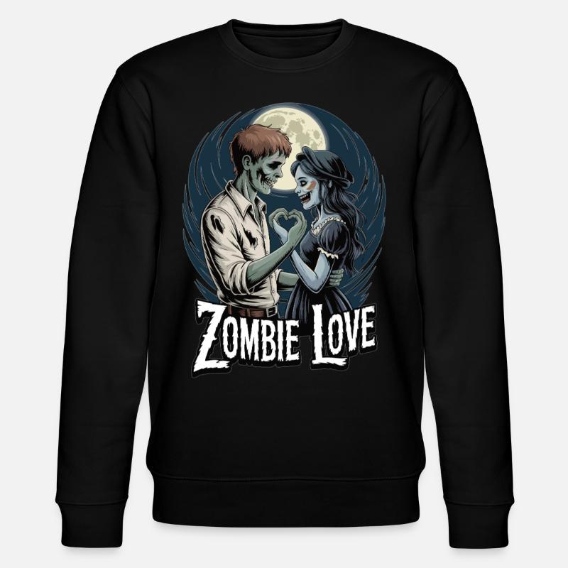 Chemise Halloween Couples - Sweat bio CHANGER Stanley/Stella Unisexe - noir