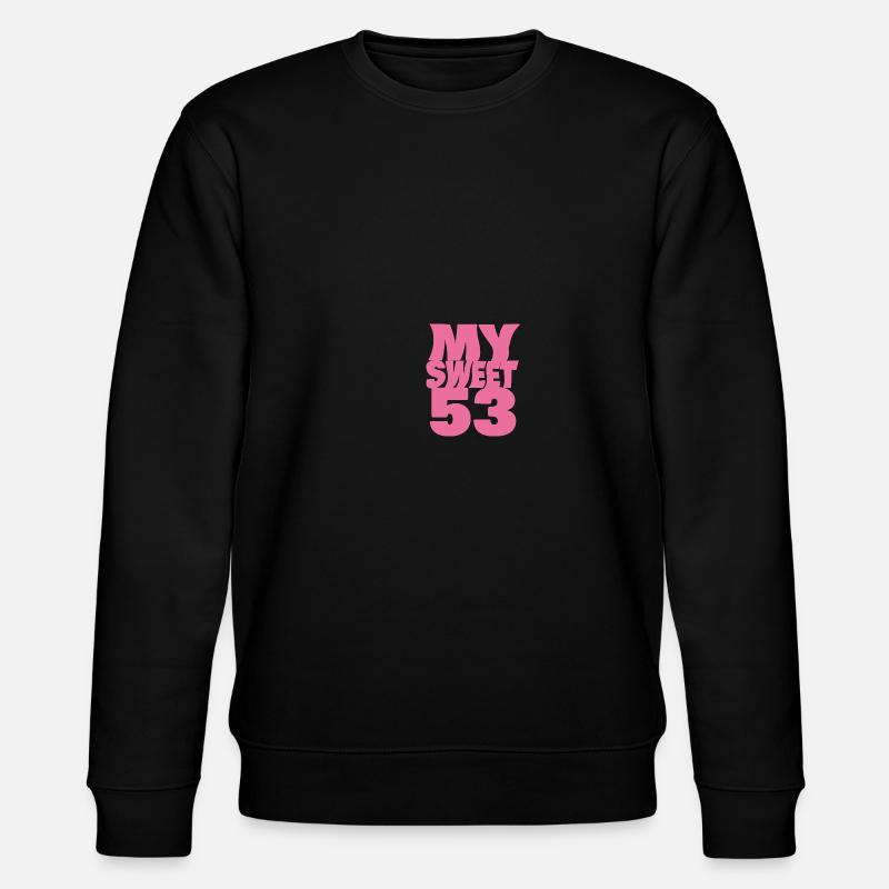 Sweet 53 - Stanley/Stella Unisex Bio-Sweatshirt CHANGER  - Schwarz