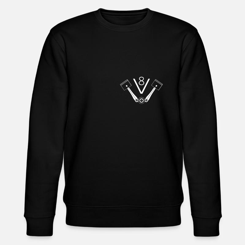 V8 Motor - Stanley/Stella Unisex Bio-Sweatshirt CHANGER - Schwarz