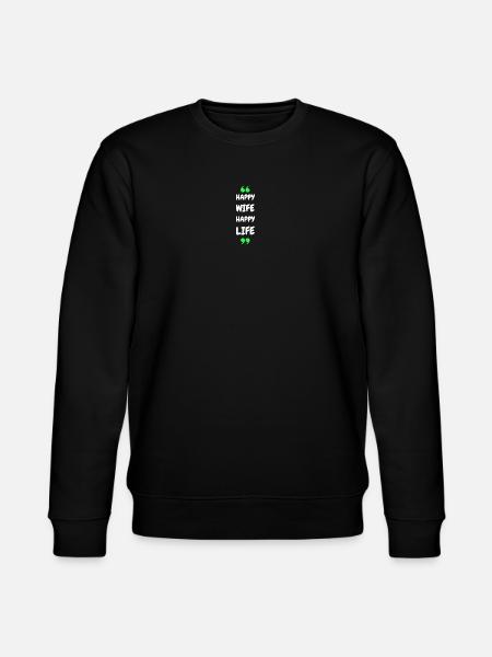 Femme Heureuse Vie Heureuse - Sweat bio CHANGER Stanley/Stella Unisexe - noir