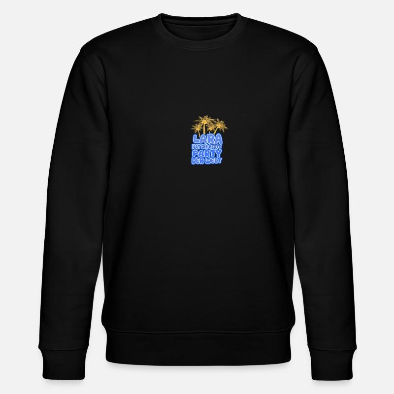 Gift for Lara - Stanley/Stella CHANGER Unisex Organic Sweatshirt - black