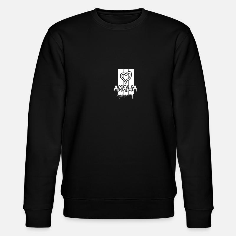 Amalia Amalia - Stanley/Stella Unisex Bio-Sweatshirt CHANGER  - Schwarz