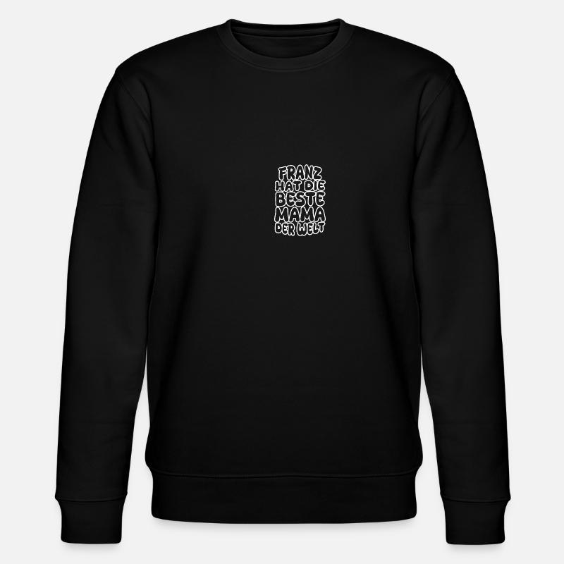 Franz - Stanley/Stella Unisex Bio-Sweatshirt CHANGER - Schwarz