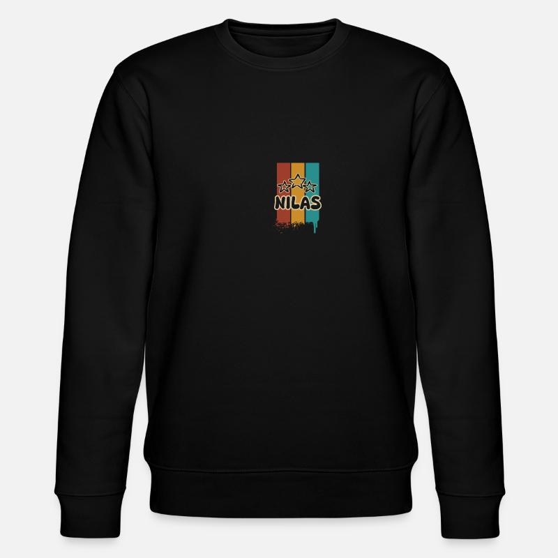 Nilas - Stanley/Stella Unisex Bio-Sweatshirt CHANGER  - Schwarz