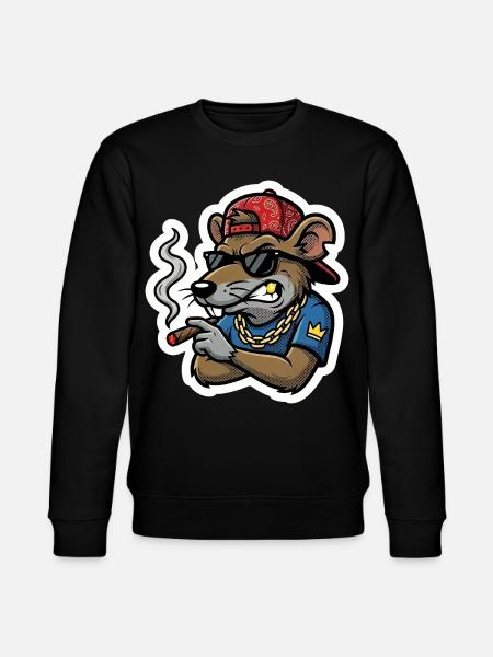 Rattenboss Zigarre - Sweat bio CHANGER Stanley/Stella Unisexe - noir