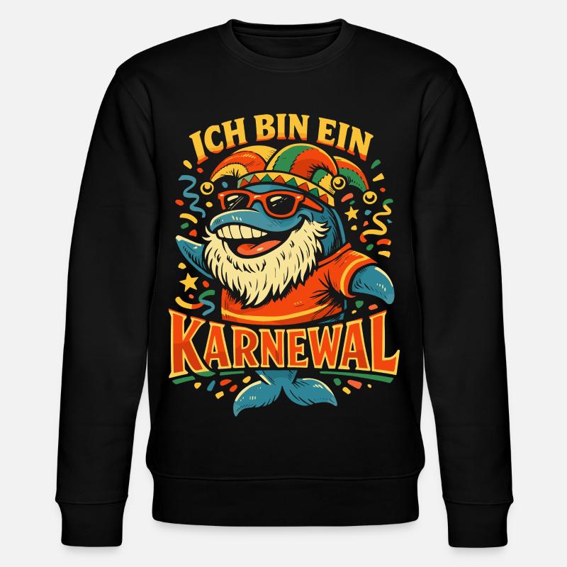 Cologne Carnival Carnival Carnival Gift - Stanley/Stella CHANGER Unisex Organic Sweatshirt - black