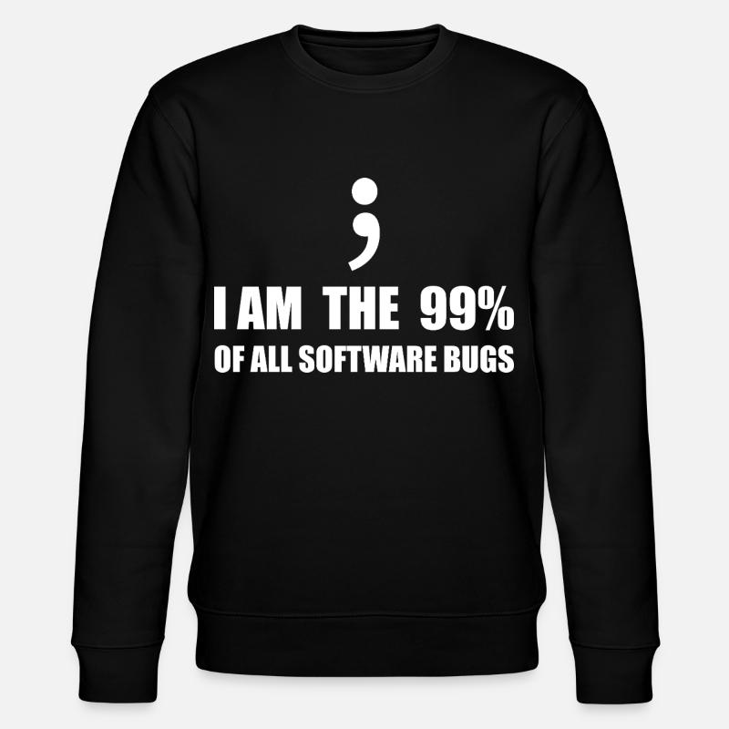 Computer Scientist Programmer - Stanley/Stella CHANGER Unisex Organic Sweatshirt - black