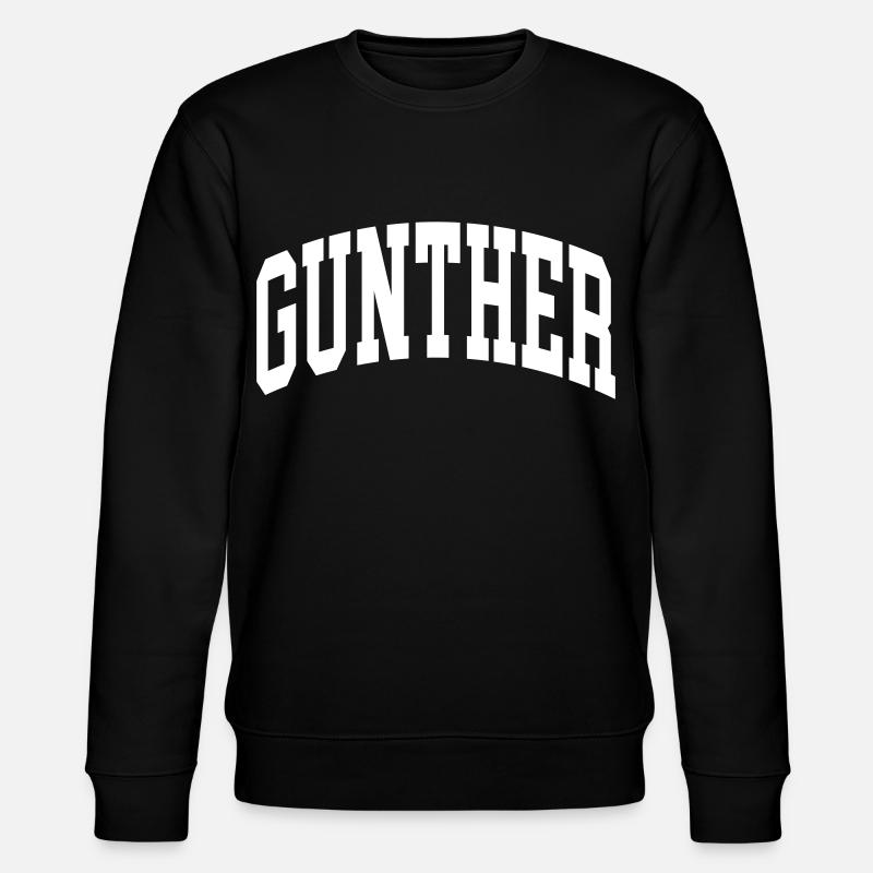Gunther - Stanley/Stella Unisex Bio-Sweatshirt CHANGER  - Schwarz
