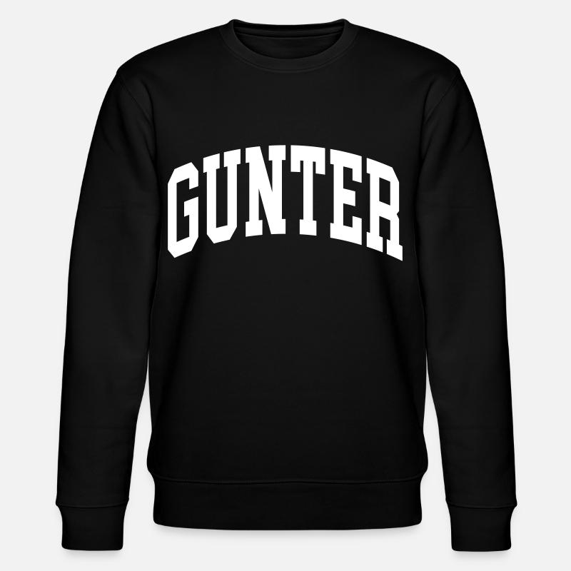 Gunter - Stanley/Stella Unisex Bio-Sweatshirt CHANGER  - Schwarz