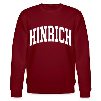 Hinrich (en anglais seulement) - Sweat bio CHANGER Stanley/Stella Unisexe - bordeaux - Devant - Nik (191cm) & Marisol (170cm)
