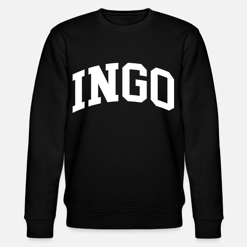 Ingo - Stanley/Stella Unisex Bio-Sweatshirt CHANGER  - Schwarz