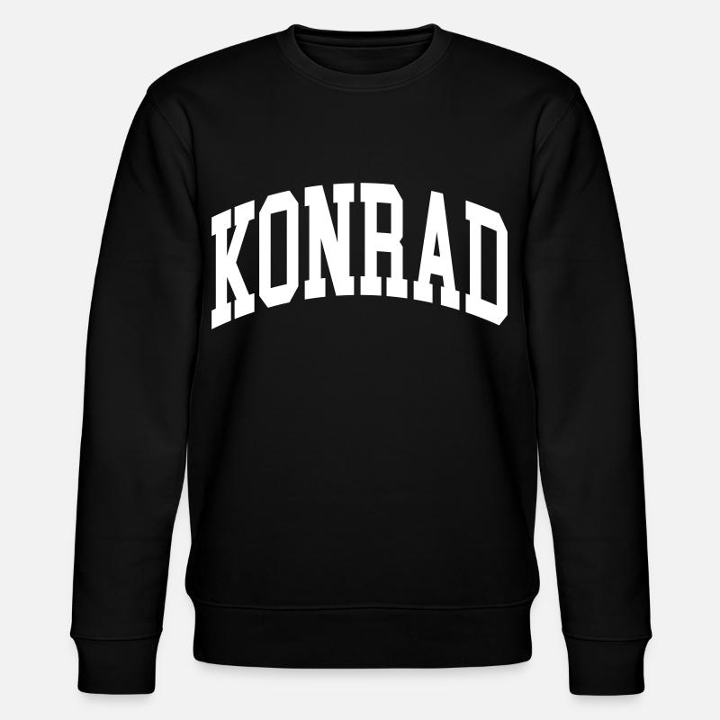 Konrad - Stanley/Stella Unisex Bio-Sweatshirt CHANGER  - Schwarz