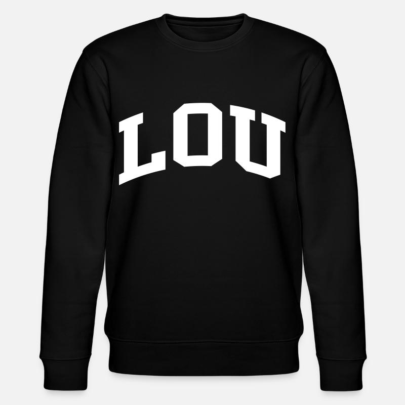 Lou - Stanley/Stella Unisex Bio-Sweatshirt CHANGER  - Schwarz