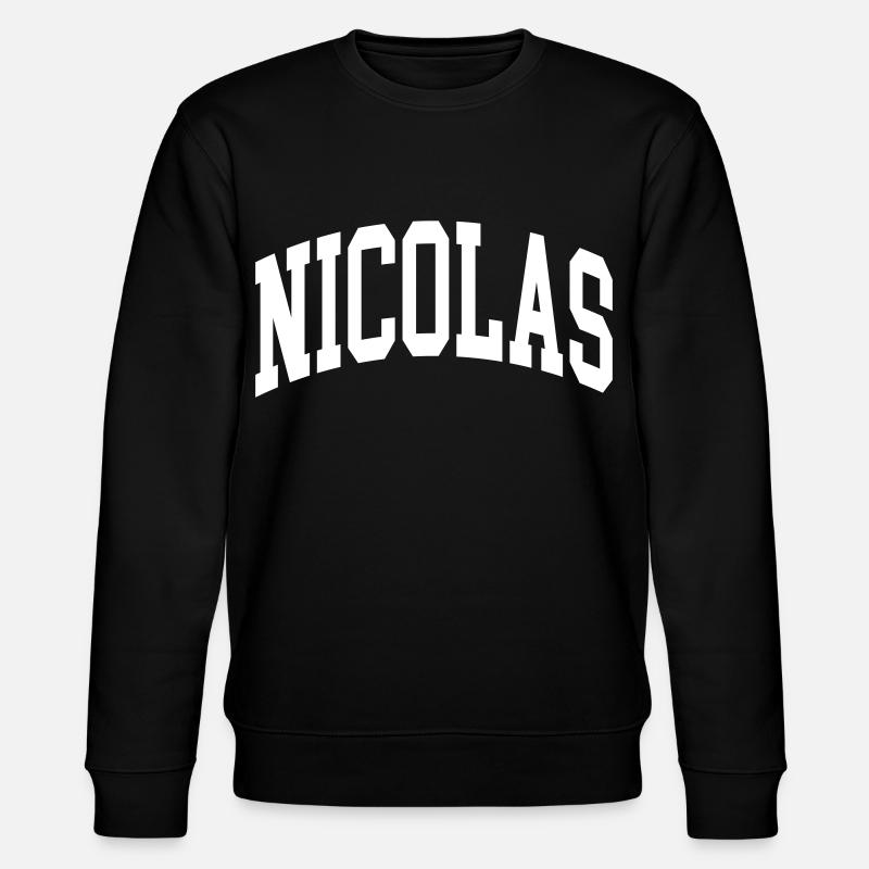 Nicolas - Stanley/Stella Unisex Bio-Sweatshirt CHANGER  - Schwarz