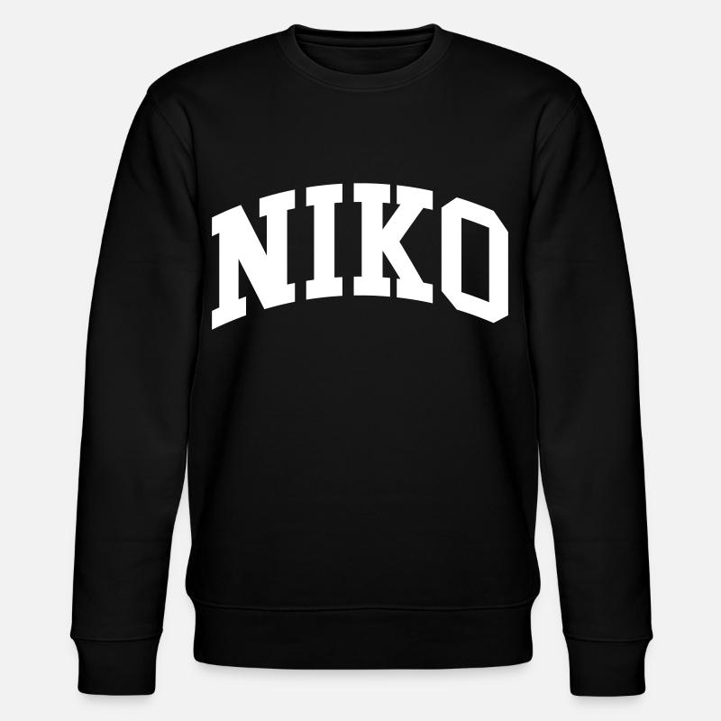 Niko - Stanley/Stella Unisex Bio-Sweatshirt CHANGER  - Schwarz