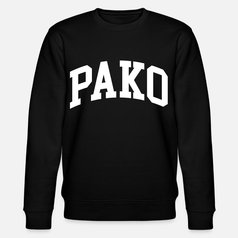 Pako - Sweat bio CHANGER Stanley/Stella Unisexe - noir