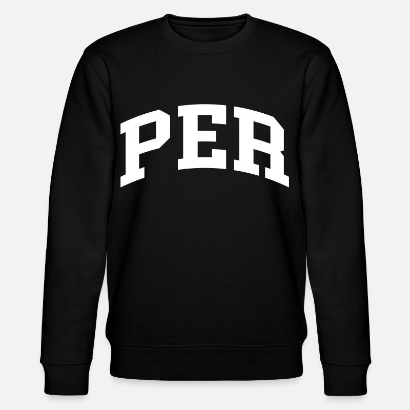Per - Stanley/Stella CHANGER Unisex Organic Sweatshirt - black
