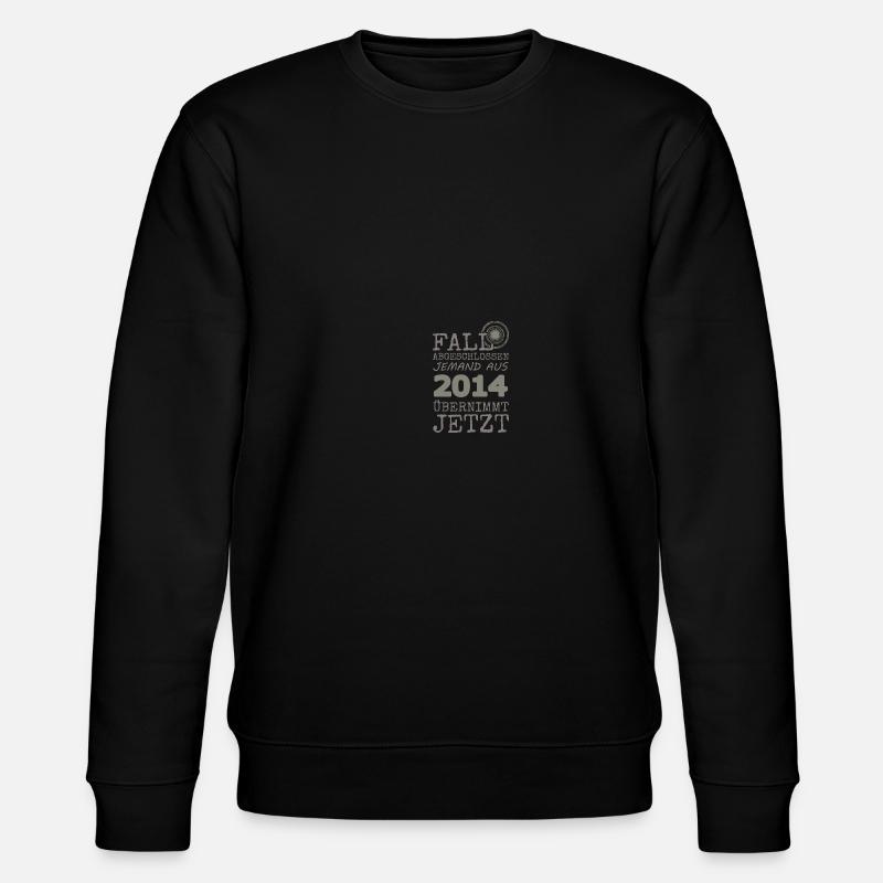 2014 - Stanley/Stella Unisex Bio-Sweatshirt CHANGER  - Schwarz