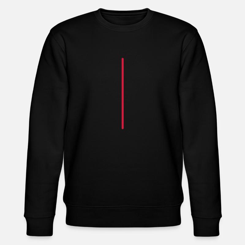 strich - Sweat bio CHANGER Stanley/Stella Unisexe - noir