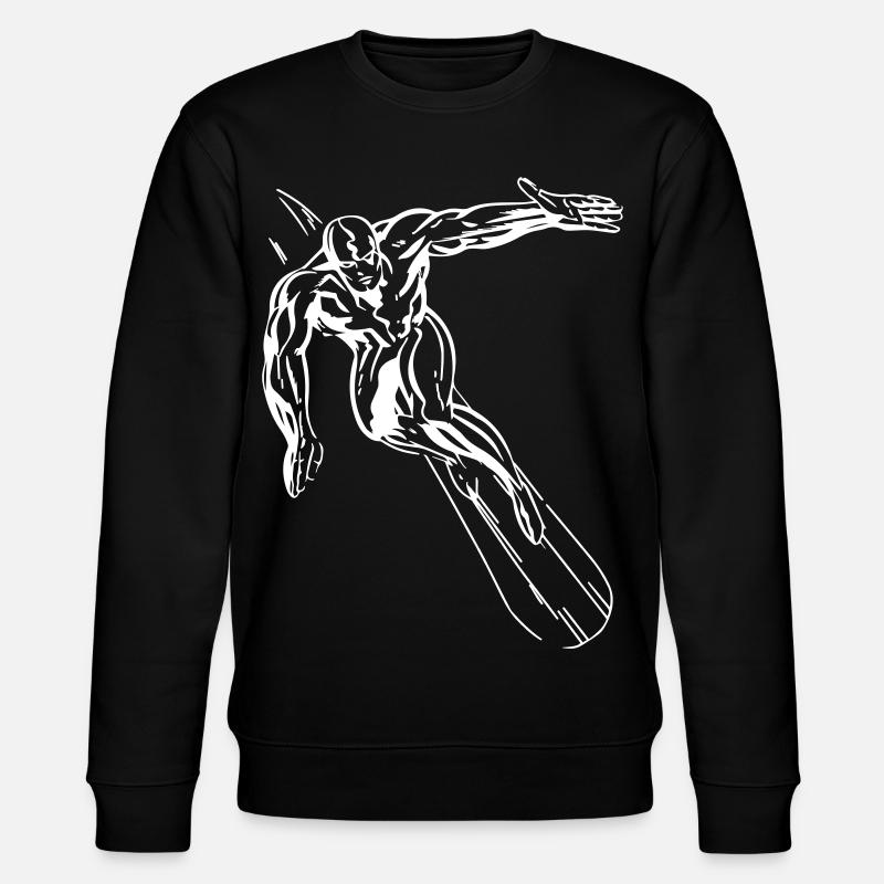 SilverSurfer - Stanley/Stella Unisex Bio-Sweatshirt CHANGER  - Schwarz
