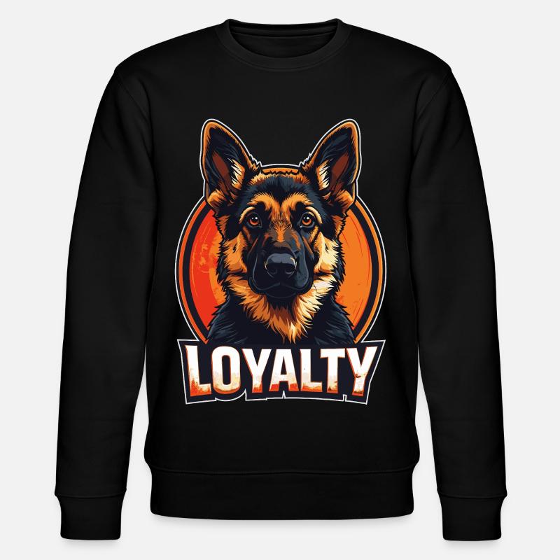 Loyauté – German Shepherd Design - Sweat bio CHANGER Stanley/Stella Unisexe - noir