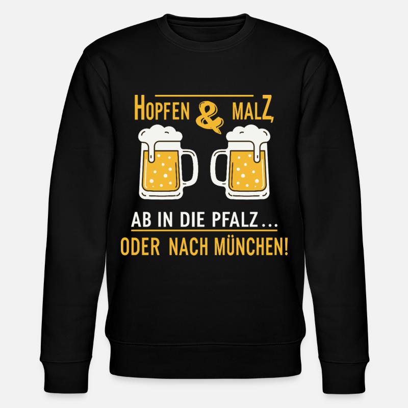 Bierfest - Stanley/Stella Unisex Bio-Sweatshirt CHANGER  - Schwarz