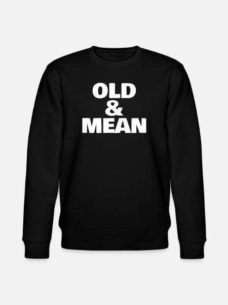 OLD AND MEAN - Stanley/Stella CHANGER Unisex Organic Sweatshirt - black