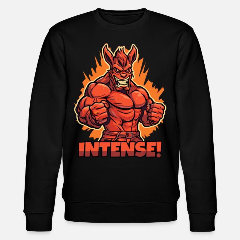 Bête musclée : Intense - Sweat bio CHANGER Stanley/Stella Unisexe - noir