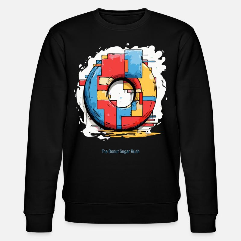 l’art moderne des beignets - Sweat bio CHANGER Stanley/Stella Unisexe - noir