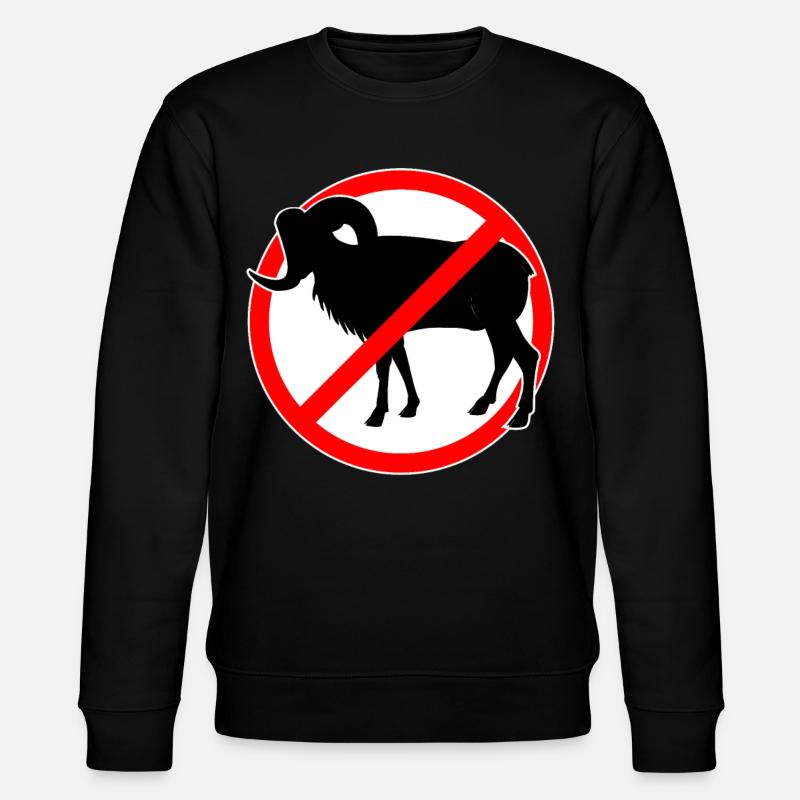 Chèvres ou mouflons interdits - chèvre - Sweat bio CHANGER Stanley/Stella Unisexe - noir
