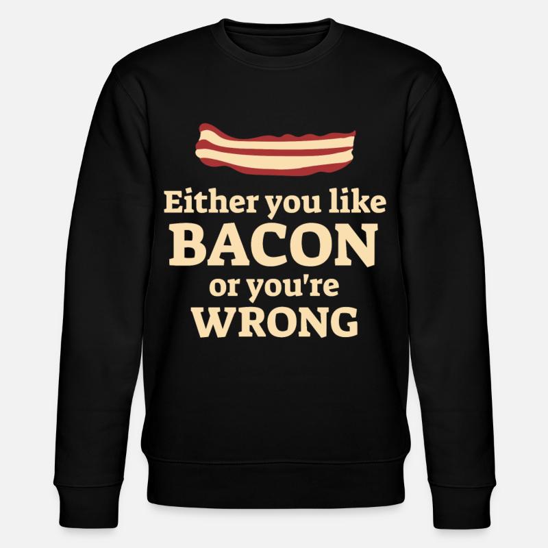 Bacon bacon - Sweat bio CHANGER Stanley/Stella Unisexe - noir