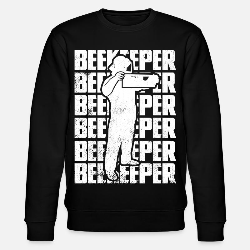 Funny beekeeper - Stanley/Stella CHANGER Unisex Organic Sweatshirt - black